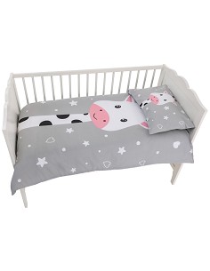 Funda Nórdica Juego de Cuna Bebé 100% Algodón Baby 2