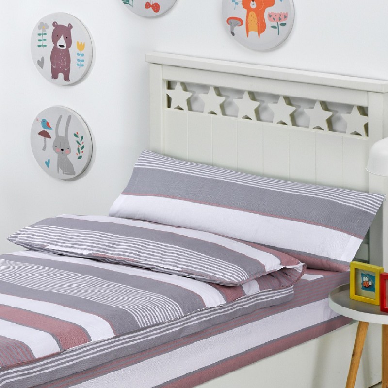 Saco Nórdico con Cremallera Edredón Ajustable Cama Infantil Zarautz Nude