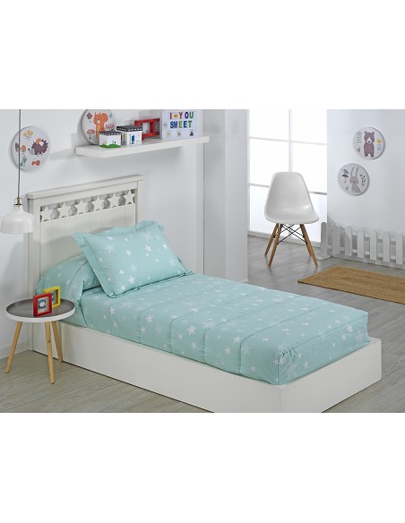 Edredón Ajustable Cama Infantil Stars