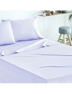 Juego de Sábanas Tejido Microfibra Tacto Melocotón