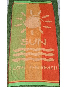 Toalla de Playa Sun Love The Beach de 85x165 cm
