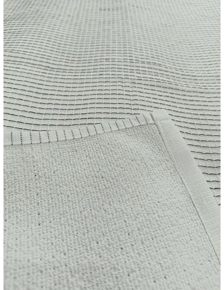 Pack de 4 Paños de Cocina en Color Gris de 40x70 cm 100% Algodón