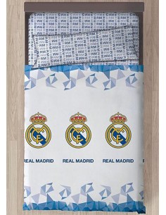 Juego Sábanas Real Madrid Cama 90 y Cama 105 Rm182062 2