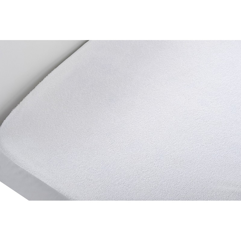 Protector de Colchón Impermeable para Cuna de Tejido Rizo Algodón Modelo Posets