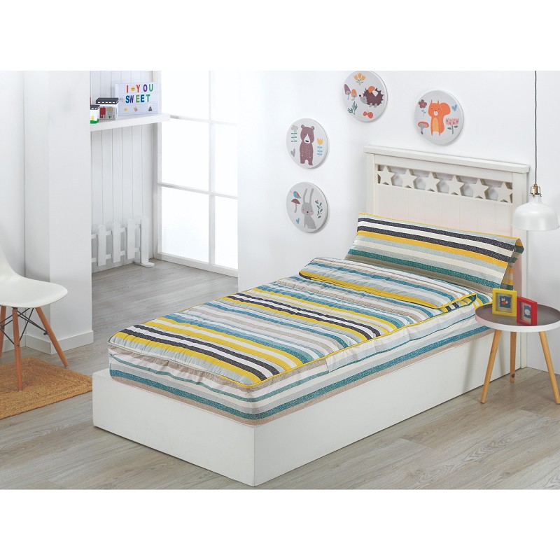 Saco Nórdico Ajustable con Cremallera Cama 90 y Cama 105 Modelo Bari