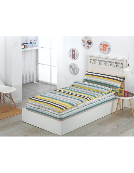 Saco Nórdico Ajustable con Cremallera Cama 90 y Cama 105 Modelo Bari