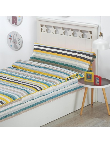 Saco Nórdico Ajustable con Cremallera Cama 90 y Cama 105 Modelo Bari