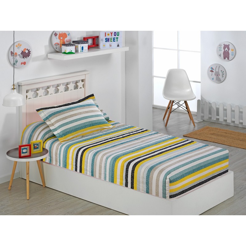 Edredon Ajustable de 350gr para Cama 90 y Cama 105 Infantil Modelo Bari