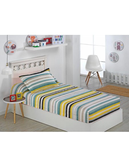 Edredon Ajustable de 350gr para Cama 90 y Cama 105 Infantil Modelo Bari