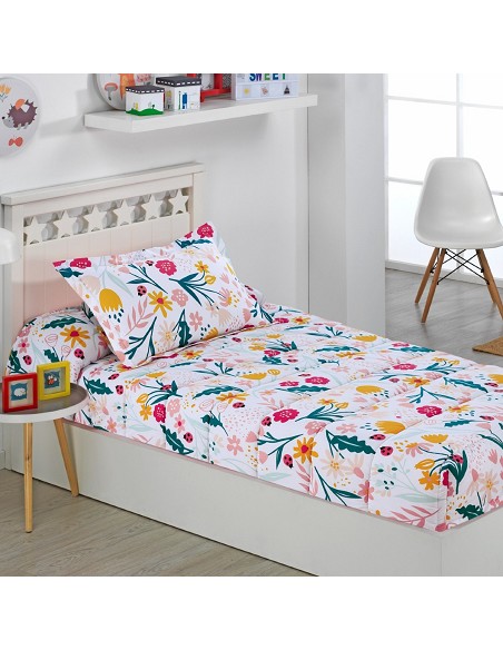 Edredón Ajustable Cama 90 Infantil y Cama 105 de 350 gr Florenzia