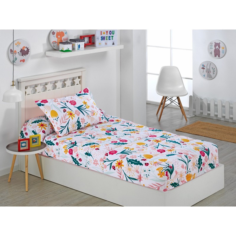 Edredón Ajustable Cama 90 Infantil y Cama 105 de 350 gr Florenzia