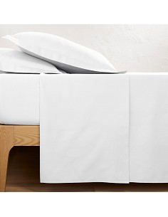 Juego de Sábanas Blancas Sin Planchado Baratas Hotel de Microfibra 2