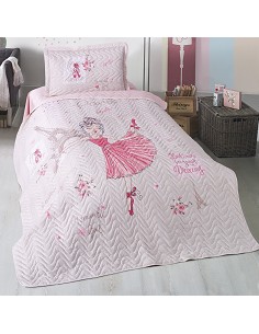 Colcha Bouti Infantil Juvenil Algodón Turco Dancing Girl 2