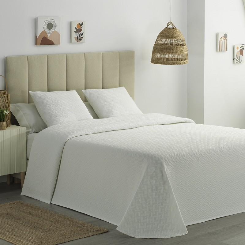 Colcha Piqué Cubic Blanca Calidad...