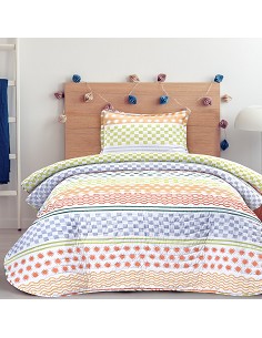 Colcha Bouti Cosida Cama Infantil y Juvenil Modelo Marsella 2