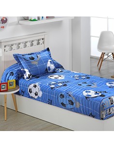 Colcha Bouti Ajustable Cama Nido Infantil y Juvenil de Verano Fútbol Quick 2