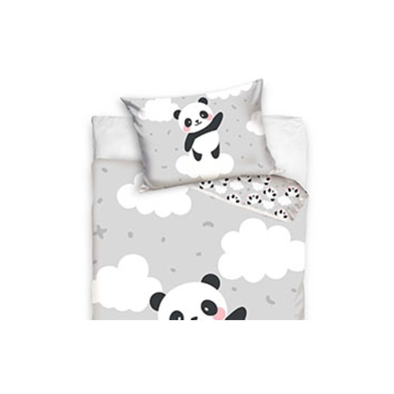 Funda Nórdica de Cuna Diseño Oso Panda 100% Algodón Baby226009