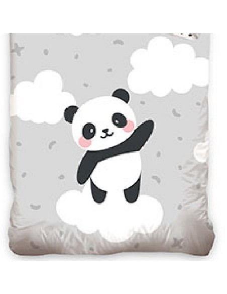 Funda Nórdica de Cuna Diseño Oso Panda 100% Algodón Baby226009