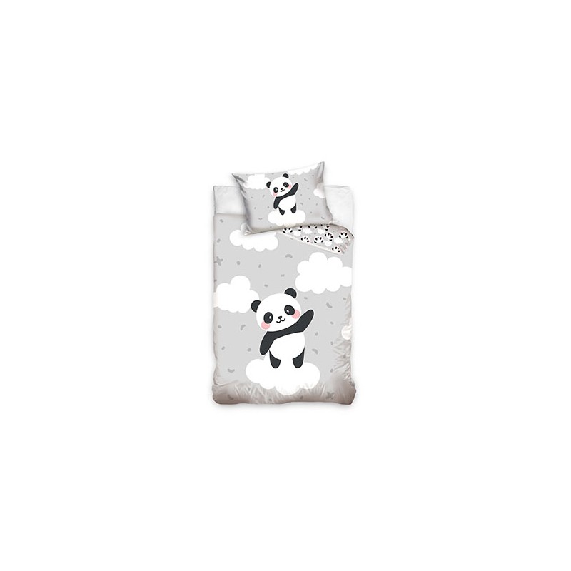 Funda Nórdica de Cuna Diseño Oso Panda 100% Algodón Baby226009