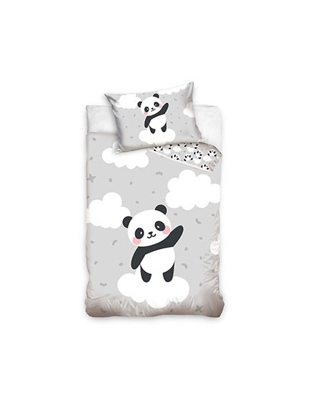 Funda Nórdica de Cuna Diseño Oso Panda 100% Algodón Baby226009