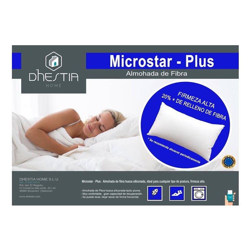 Almohada de Fibra 50X70 cm Peso de...