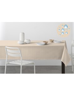 Mantel Antimanchas Beige Candy Star de Dhestia