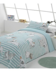 Funda Nórdica Perritos Agua Favourite de Sibiles