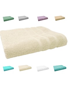 Toalla de Baño de Algodón Cardado 500 Gr Esponjoso y Suave Dulce 2