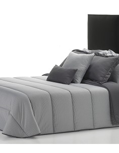 Edredón Nórdico Stripe Gris de Belnou