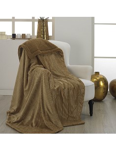 Manta Plaid Sofá Borreguillo Gofrado Doré 2