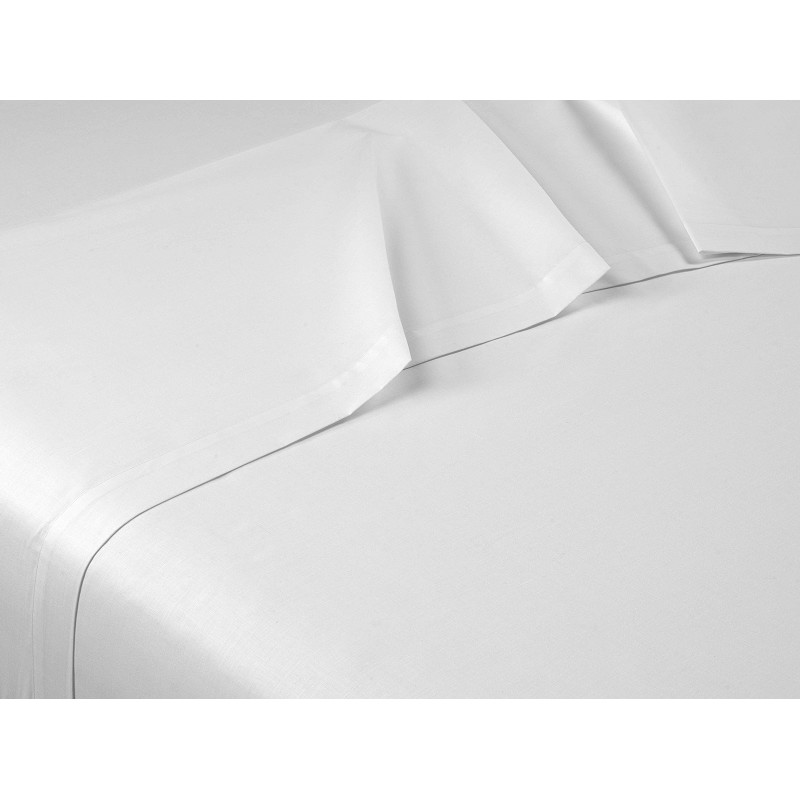 Juego de Sábanas Blancas Hotel Polialgodón 50/50