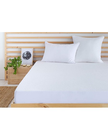 Protector de Colchón de Rizo Elástico Impermeable y Transpirable Posets