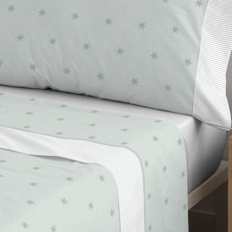 Juego de Sábanas Infantil Wudi Verde