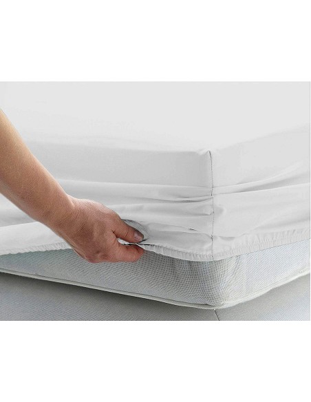 Juego de Sábanas Blancas Hotel 100% Algodón Natural