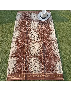 Toalla de Playa 100% Algodón Egipcio Terciopelo 85X165 cm Gepardo 2