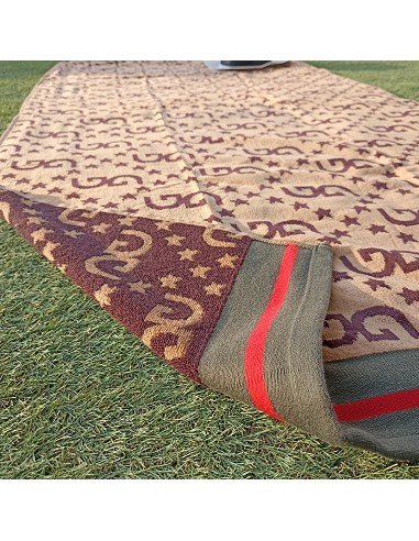 Toalla de Playa 100% Algodón Egipcio Terciopelo 85X165 cm Gran Gucci