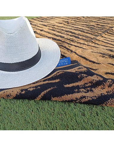 Toalla de Playa 100% Algodón Egipcio Terciopelo 85X165 cm Palmeras