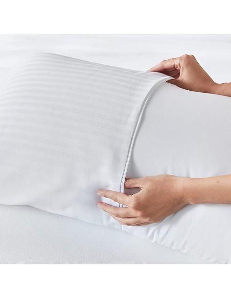 Funda Protectora Almohada Cutí Hotel 100% Algodón con Cremallera