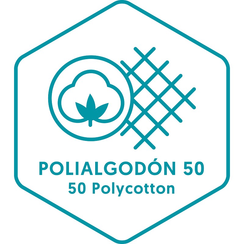 Sábana Encimera Blanca Hotel Polialgodón 144 Hilos