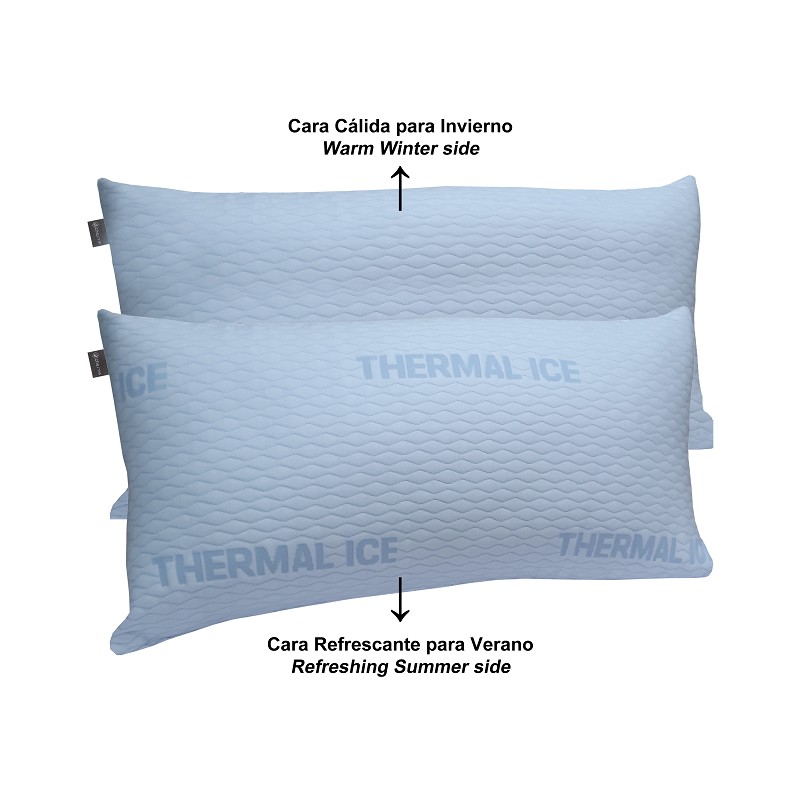 Almohada Fibracool Refrescante y Anticalor de Dhestia