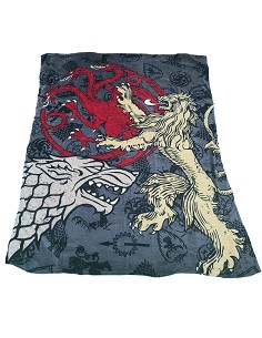 Manta Sofá Coral Oficial Juego de Tronos 150X200 cm Game Of Thrones 214002-Koc
