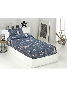 Edredón Ajustable Infantil Cama 90 y Cama 105 Niños Forest