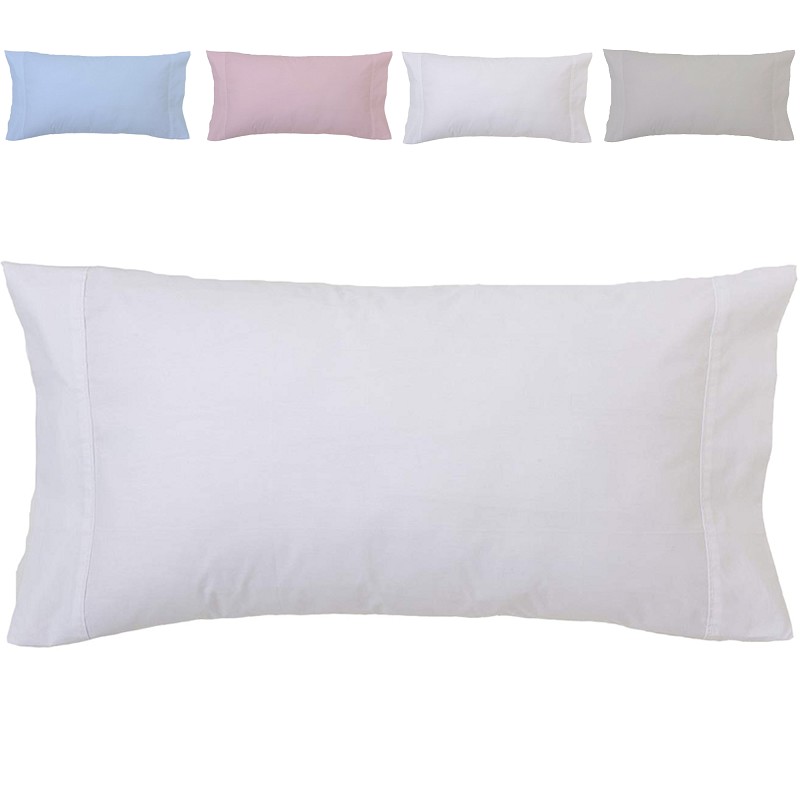 Funda de Almohada de Bocas Abiertas Hotel Polialgodón