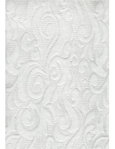 Colcha Piqué Jacquard Hotel Diseño Floral Delta 2